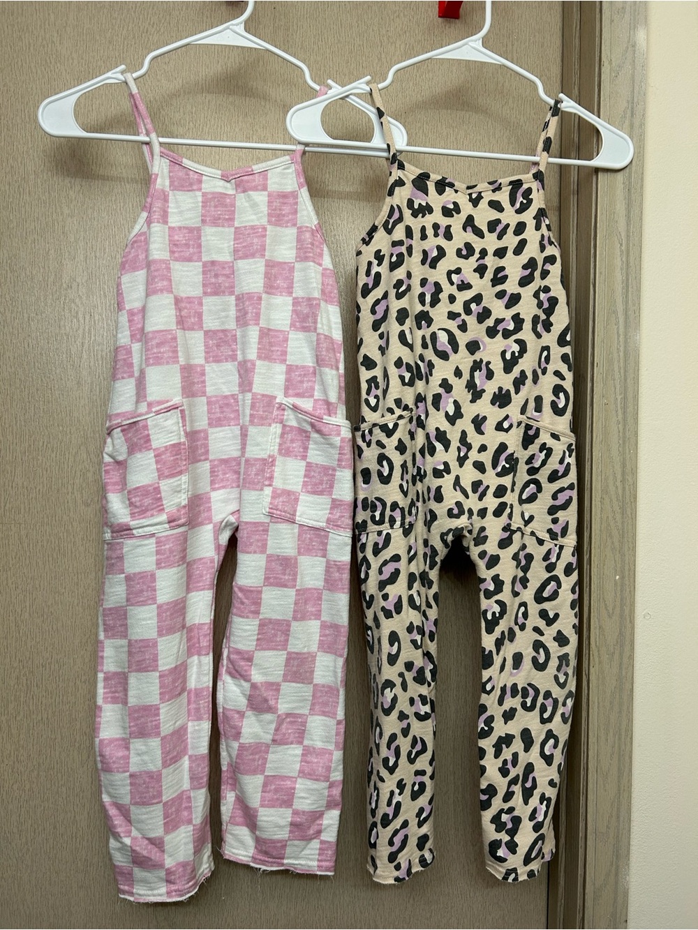 Grayson Mini - Two Pattern Jumpsuits - Size 5T